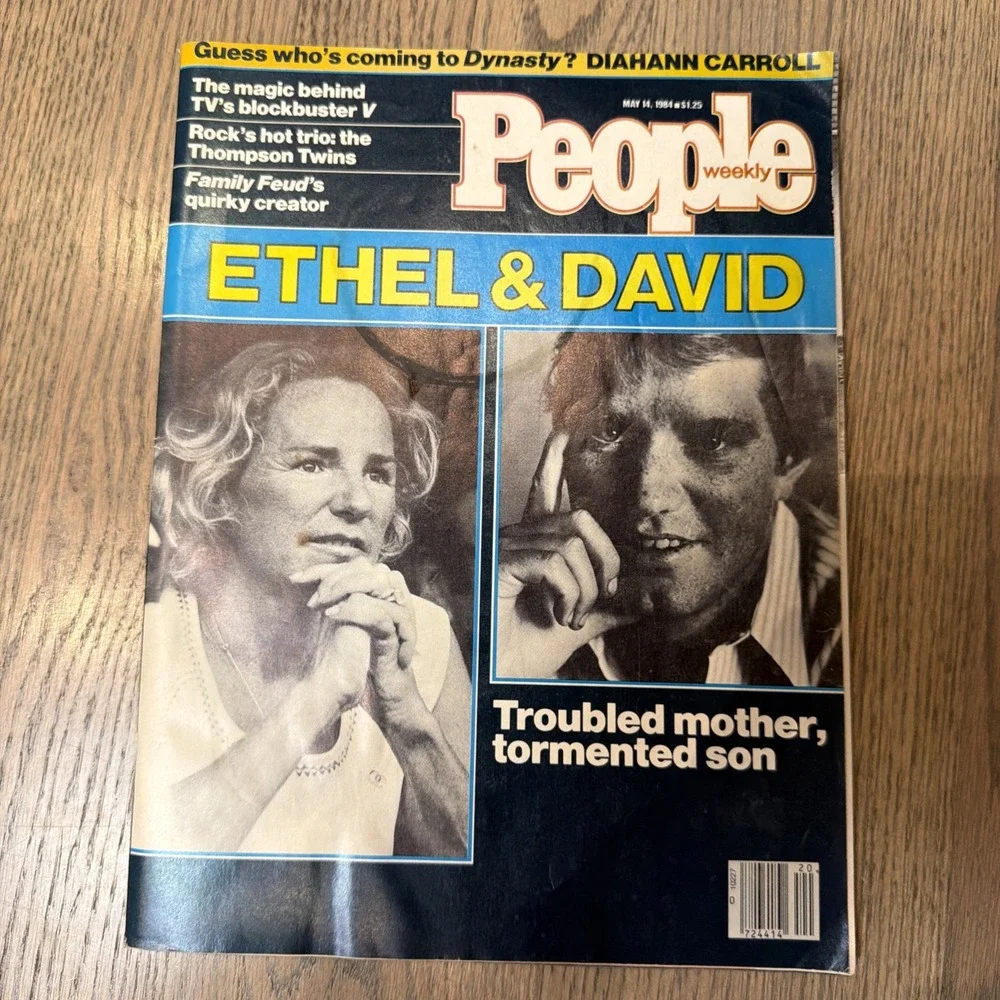 People Weekly Magazine May 14 1984 Ethel & David‎ Kennedy & Diahann Carroll